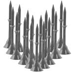 ゴルフティー 大カップ セット ライト フレックスカップティー 4カラー 83mm (ブラック-50個)