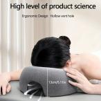 1 шт современный O type U type лицевой pillow красота .spa массаж накладка человек инженерия лицо pillow стирка возможность покрытие полиуретан заполнение черный 