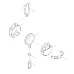 [ детали ]na ska n(39763) детали No.7 [ первый ..kalabina катушка + микро кейс fo гребень зеленый ]