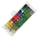 メール便可 サクラクレパス 水彩絵の具 マット水彩 12色(12ml) ポリチューブ入り(シース入り)
