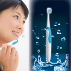 ソニック 歯ブラシ 音波 振動 防水 電動 電波 歯垢 歯ブラシ 歯磨き コードレス 乾電池式