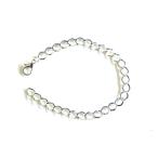 20cm краб can имеется плоский цепь серебряный 1 штук [.. пачка соответствует ]