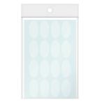  оригинал Works подарок наклейка эллипс прозрачный большой 64 одна сторона входить [.. пачка соответствует ]