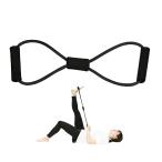 エクササイズチューブ 黒 1個入【宅配便】