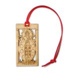  из дерева . форма дерево ....91×48mm толщина 3.2mm Nara. сувенир "Enchante" labo