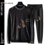  джерси мужской Ora Ora серия 20 плата 30 плата 40 плата 50 плата большой размер тренировочный выставить верх и низ в комплекте длинный рукав Parker футболка брюки-джоггеры длинные брюки 