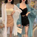 UVカットカーディガンレディース夏...