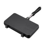 キャプテンスタッグ キャストアルミ ダブルサンドトースター（ウェーブ） UG-3081