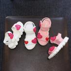 サンダル キッズ 子供用 ピンク ホワイト 13.5cm〜22cm 女の子 子供靴 シューズ 子ども靴 入園式 入学式 卒園式 卒業式 結婚式 発表会