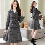 ショッピング卒業式 セットアップ 40代 セットアップ スカートスーツ ジャケット  レディース フォーマル おしゃれ  二次会 七五三 結婚式 入学式 卒業式 通勤 秋冬30代40代50代