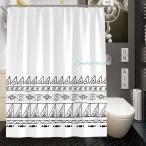 80~220cm リング付き シャワーカーテン 加厚 防水 防カビ ユニットバス 浴室 高密度 速乾 軽量 加重 加厚 浴室カーテン 目隠し バス用品 お風呂 カーテン