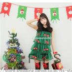 クリスマス コスプレ ツリー サンタ ワンピース new コスプレ サンタ 衣装 サンタ コスチューム サンタクロース コスプレ ツリー 仮装 女性 ドレス