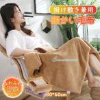 電気毛布 80*60cm フランネル生地 安全 快適 足元暖房 無地 防寒 冷え対策 USB給電式 発熱ひざ掛け 肩掛け 保温 炭素繊維 暖かい