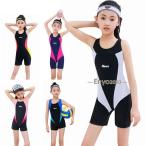 キッズ 水着 女の子 スクール水着 練習用 キッズ水着 ジュニア フィットネス おしゃれ 水着 子供用 スイムウェア 体型カバー ?競泳水着 学校用