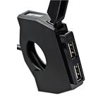 デイトナ(Daytona) バイク用 USB電源 合計5V/4.8A ブレーキスイッチ接続 メインキー連動 取付幅13.5mm スレンダーUSB-A