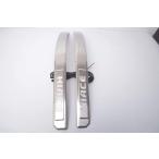 ハイエース200系専用 LEDスカッフプレート 白/青発光フロント2枚　ステンレス製 シルバーベース　滑り防止　保護ガード一年保証！