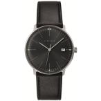 041/4465.02（2年間保証）ユンハンス正規特約店のマックスビル・クオーツ・カレンダー付メンズ腕時計JUNGHANS正規品