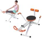 運動器具 約幅80cm スチール 水平スイング 3Dスイング 開脚運動 アクティブウエストレーナー くびれフィットネス器具 屋内【商工会会員です】