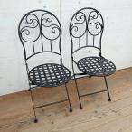 （わけあり特価）Ironビアードチェアー 2脚セット CIN-10