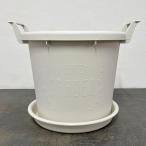 グロウコンテナ30型（直径30cm）とグロウプレート30型 （ホワイト）のセット