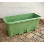 貯水機能付き野菜プランター：楽々菜園深型750（支柱フレーム付）