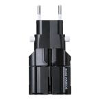  Sanwa Supply за границей источник питания изменение адаптер черный TR-AD4BK