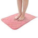 oka(OKA) look s ванная пара .. коврик розовый примерно 40cm×60cm полотенце с ощущением почтового заказа можно использовать микроволокно пара .. коврик коврик для ванной 