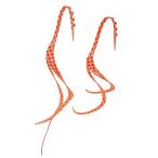  Gamakatsu (Gamakatsu) Sakura иллюзия силикон галстук разрез машина Lee #33 красный спот / orange 