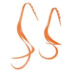  Gamakatsu (Gamakatsu) Sakura иллюзия силикон галстук разрез машина Lee #51 orange красный Gold спот 