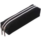  Ray mei глициния . пенал кисть коробка двойной застежка-молния черный FY276B