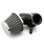 デイトナ(Daytona) バイク用 エアフィルター 取付口径φ35 (φ5ニップル付) 90°Lタイプ 排ガス対策モデル対応 NEWスーパーエ