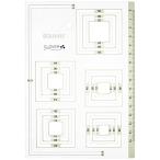 Clover деталь шаблон квадратный 57-999