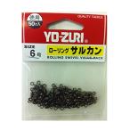 DUEL( Duel ) YO-ZURI(yo-zuli). товар * мелкие вещи : low кольцо swiveles добродетель для чёрный 6 номер 