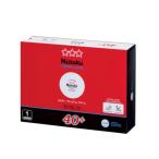 nitak(Nittaku) настольный теннис мяч 3 Star premium clean 1 дюжина NB1701 белый 40mm