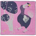 moritaMiW... тканый (Kusubashi Mon Ori) 3 -слойный марля носовой платок do-do-. дерево. реальный розовый A-67261-86-P