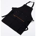 ショッピングTRUSCO トラスコ中山(TRUSCO) 作業用エプロン ブラック 66×85cm TC-MK