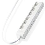  Elecom разветвитель розетка индивидуальный переключатель экономия энергии swing штекер ширина ..6 выход 3m белый T-E5C-2630WH