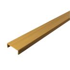 光 内窓作成部品 横カバー 木目 12x34x915mm
