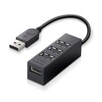  Elecom USB ступица 2.0 автобус энергия 4 порт 10cm с магнитом . функция принцип MacBook/Surface Pro/Chromebo