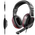 エレコム ゲーミングヘッドセット 有線 アナログミキサー付 3.5mm [ PS 5 / 4 / NINTENDO SWITCH ] 4極 両耳