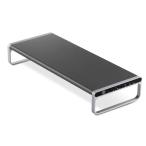 エレコム ドッキングステーション 12in1 モニタースタンド型 27インチまで PC電源供給100W USB-C(30W供給)×2ポート ブラ