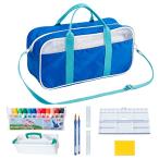 ぺんてる 水彩絵の具セット スケッチセット ZST41-C ブルー