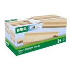 BRIO ( желтохвост o) прямой линия направляющие 108mm 33334 объект возраст 3 лет ~ [ игрушка игрушка из дерева игрушка направляющие комплект подарок ( день рождения /kli