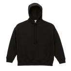 [ united a потертость ] 10.0oz T/C большой Silhouette тренировочный тянуть over парка ( обратная сторона ворсистый ) 563101 черный XL