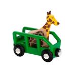 BRIO (ブリオ) キリンとワゴン 33724 対象年齢 3歳~ 【おもちゃ 玩具 木製おもちゃ 機関車 車両 プレゼント（誕生日/クリスマス