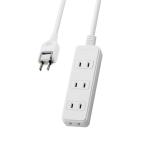  Elecom разветвитель 4 выход swing штекер 1m белый T-TS02-2410WH