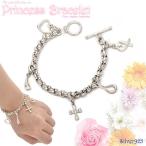 シルバー925 取り外し可能☆チャームブレスレット