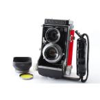 ★二眼レフカメラ★ マミヤ MAMIYAFLEX ブラックxレッド