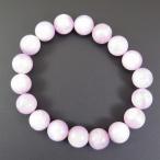 クンツァイト11mm玉ブレスレット