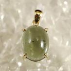 モルダバイト10mmオーバルカボシ...